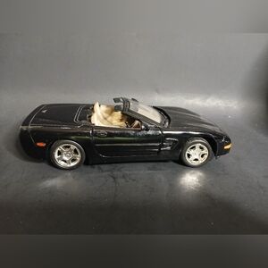 Black Convertible Model Car